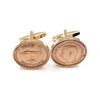Premium 1942 Farthing cufflinks for a 83rd Birthday cufflinks Rose