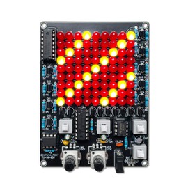 EIELE Multi-directional Adjustable Chasing Light Soldering Kit LED Light Soldering Kit Soldering Learning Electronic Kit for Adults