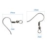 Fishhook Earring Hooks, 200PCS Ear Hooks, Hypo Allergenic Ear Wires