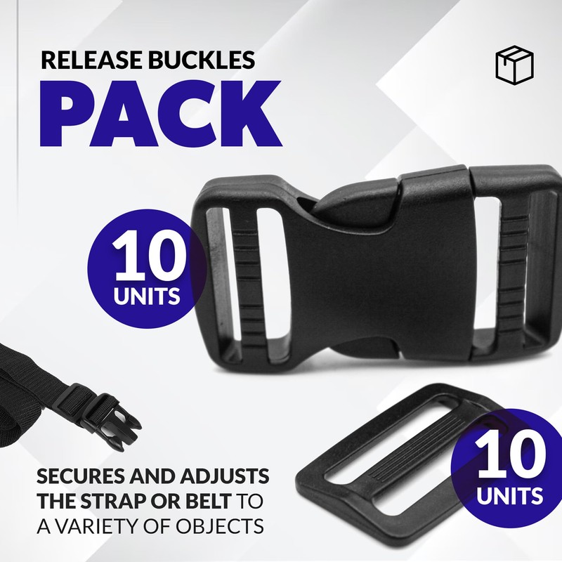DOJA Barcelona Plastic buckles, push buckles + ladder buckles, inner