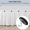 Upholstery Tacks Pins with Twist - Multipurpose Bed Skirt Pins