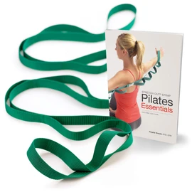 OPTP The Original Stretch Out Strap With Exercise Pilates Essentials Book - USA Made Top Choice for Physical Therapy, Pilates Stretching or Knee Therapy