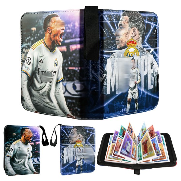 Display Card Album, Trading Card Binder for Football Collection Folder