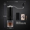 VEVOK CHEF Coffee Grinder Manual Mini Hand Coffee Grinder Portable