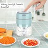 Mini Electric Knobstampfer Universal Chopper with 2 Cups, Multi Chopper
