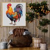 Wooden Puzzle for Adults, Rooster Puzzle with Unique Animal Shapes,
