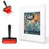 DINGSEN Gel Printing Pad with Brush - Reusable Gel Plate