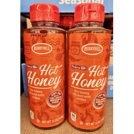 Berryhill Hot Honey Infused with Chilies 12oz 340g (2 Bottles)