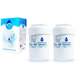 2-Pack Replacement for General Electric PGCS1RKZASS Refrigerator Water Filter - Compatible with General Electric MWF, MWFP Fridge Water Filter Cartridge