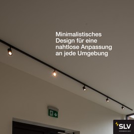 SLV Noblo Spot Spot 1 ~ Round 3000 K 6 W Phase Control 32° Black