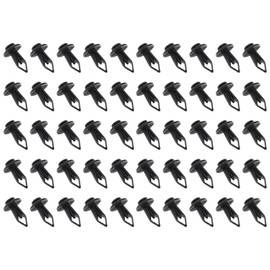 Create idea 50 Pcs RYQ500070 Car Trim Fixing Clips Wheel Arch Liner Splash Guard Bumper Moulding Fasteners Rivet Retainers 17.4x9.5x6.5mm