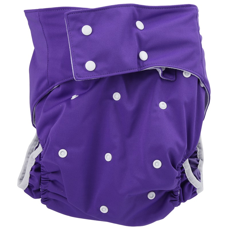 Adjustable Adult Cloth Diapers Anti Leakage Reusable Pocket Nappy for
