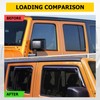 AUXMART 4Pcs Side Window Deflector Wind Rain Shade Visor Guard
