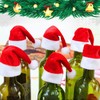 LOOGI Mini Santa Hat 10Pcs Tiny Santa Hats for Crafts
