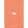 Furukawa Shiko QE128 Clear File A5 3 Pocket Clear File