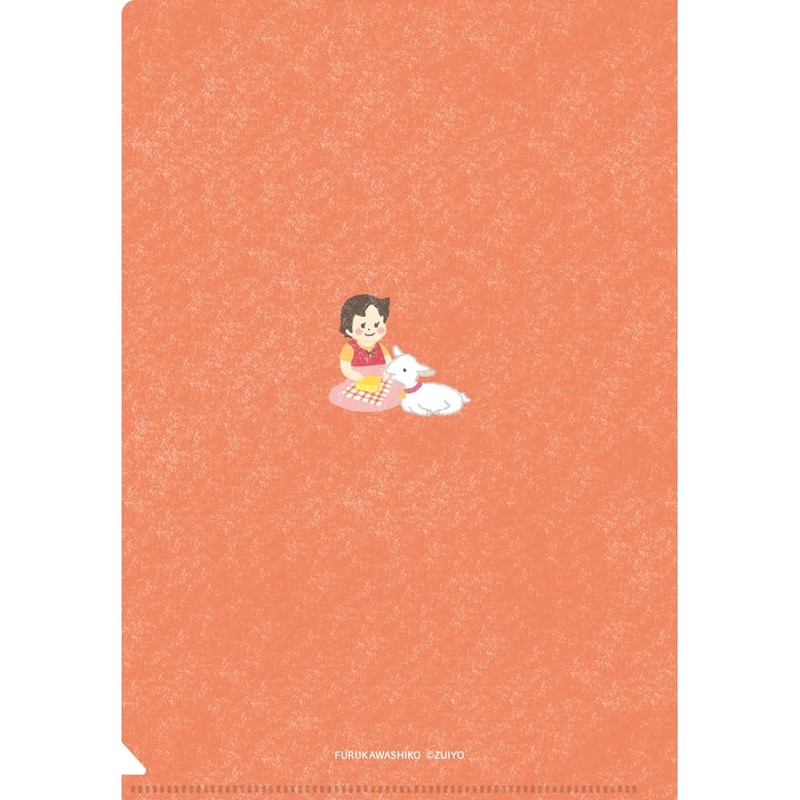Furukawa Shiko QE128 Clear File A5 3 Pocket Clear File