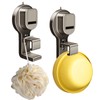 mengger Suction Cup Hooks, Pack of 2 Suction Hooks, Extra
