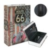 KYODOLED Hidden Metal Lock Box,Diversion Book Safe with Combination Lock,Money