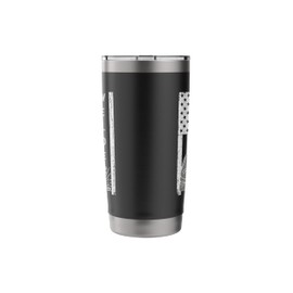 American Flag Welder Welding Helmet Patriotic Design Stainless Steel Insulated Tumbler