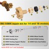 Datrenm RK-14MH Outside Faucet Repair Kit Metal Handle Compatible with