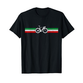 Cycling Italy Road Bike Italian Flag Cyclist T-Shirt