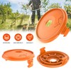 MAOZHOU Lawn Trimmer Spool Cover, Pack of 2 5344 Replacement