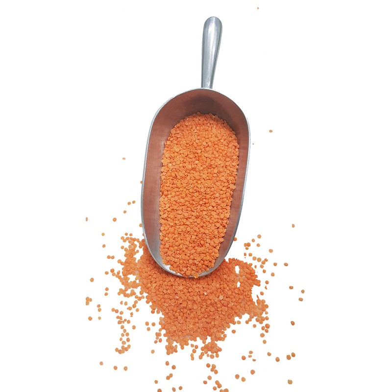 Organic Red Split Lentils aka Masoor Dal low calories rich