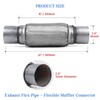 2.5 inch Exhaust Flex Pipe - RP Remarkable Power, 2.5