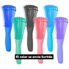 Duo Cepillo Desenrredante Definicion Risos Cabello + Cepillo Bambú 100%