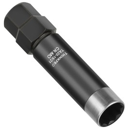 10 Spline Lug Nut Socket,Compatible with Bimecc 10-Spline Lug Nut Key,10 Point Lug Nuts Remover 19mm/21mm Hex Drive Wheel Lock Removal Tool Replacement for TA20 19/21