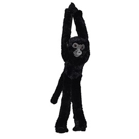 Wild Republic Spider Monkey Black, Monkey Stuffed Animal, Plush Toy, Gifts for Kids, Hanging 22 Inches