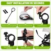 Stroller Mirror, Stroller Accessories Easily Attaches to Most Strollers for