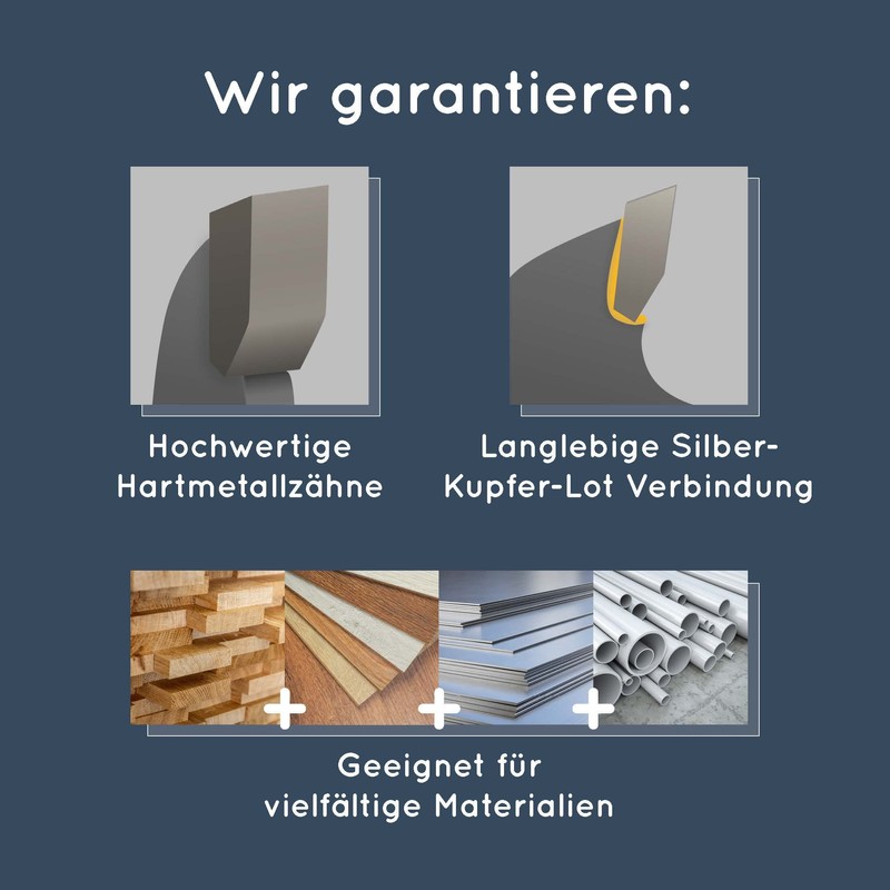 WELLERWERKZEUGE Multicut Saw Blade 125 mm for Wood, Plastic Ne