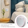 Smart Thermostat 1 Week Programmable LED Display Recessed Round Digital