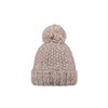 Barts Aitane Bobble Beanie Winter Hat, heather grey