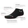 Swiftwick- ASPIRE ZERO Tab (3 Pairs) Running Socks, Cycling Socks,