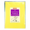 Disposable Tablecovers (pack of 2, Caroline brand) - Yellow