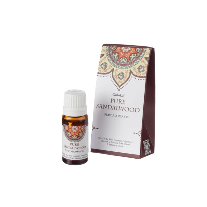 Goloka Pure Sandalwood Aroma Oil 10ml