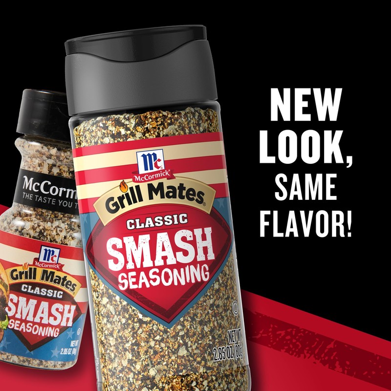 McCormick Grill Mates Classic Smash Seasoning, 2.85 oz