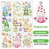 540 PCS Easter Decorations Window Clings, 9 Sheets Easter Window