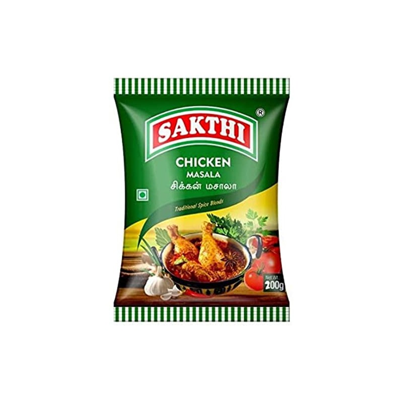 Indian Spice, Sakthi Chicken Masala - 7oz., 200g by Sakthi