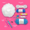 Squishmallow Original Bebe The Bluebird Crochet Kit, Includes Yarn, Crochet