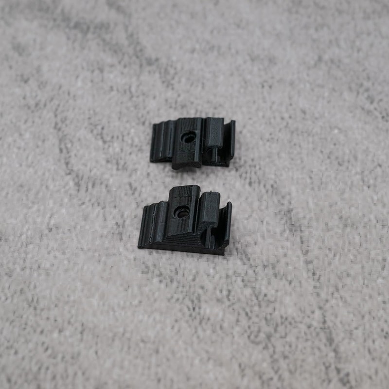 ULEIVA Replacement End Caps Set of 2 Black Compatible with