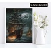Diymood DIY 5D Diamond Painting Kits for Adults Pirate Ship