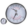 Boiler Water Thermometer & Pressure Gauge Short Shank 1/4" NPT
