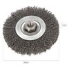 KOTARBAU® Disc Brush 120 mm with M14 Thread Corrugated Steel