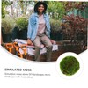 STOBOK 1pc Fake Moss Ball for Decor Simulated Moss Stone