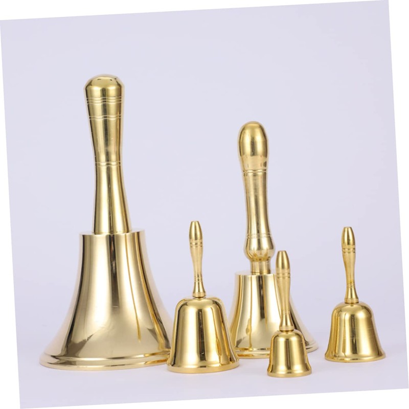 Operitacx Christmas Party Handbell Extra Loud Table Bell for Restaurants