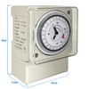 Mechanical Timer, 220-240V, 16A, 24 Hours, Analog Mechanical Timer, Diving