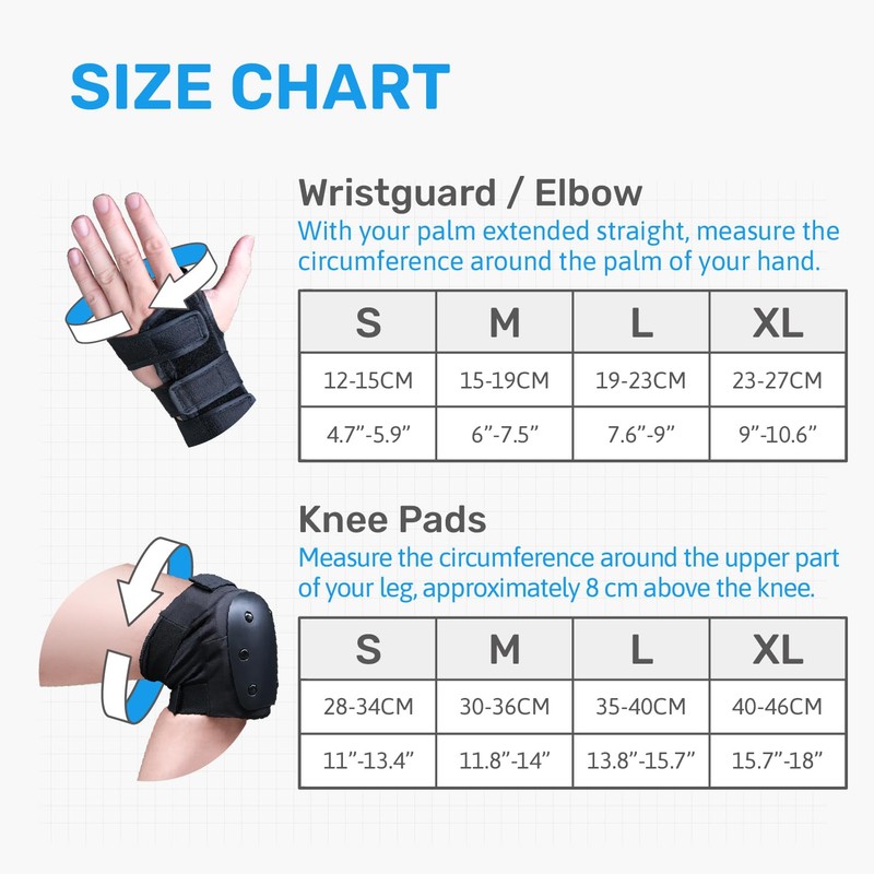 Elos Skateboard Wrist Protector Wrist Guard with Palm Pad Firm